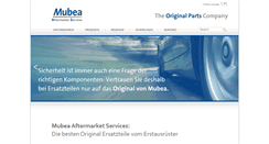 Desktop Screenshot of original-mubea.com